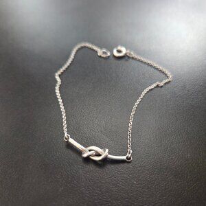 infinite bracelet silver